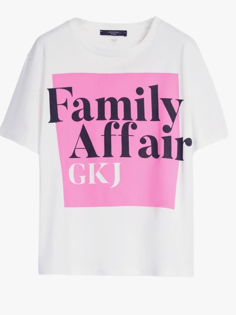 Weekend Max Mara 'Family Affair' Graphic Tee by GKJ